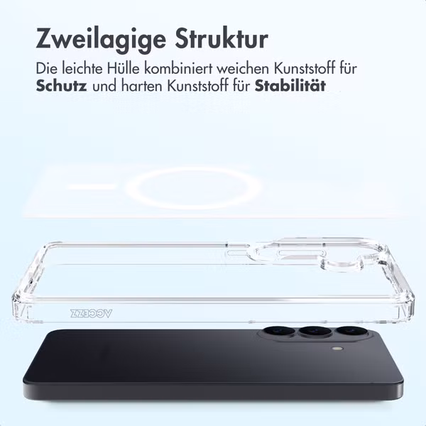 Accezz Xtreme Impact Backcover mit MagSafe Samsung Galaxy S26 Ultra - Transparent