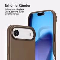 Accezz MagSafe Leather Backcover Apple iPhone Air - Kaffeebraun