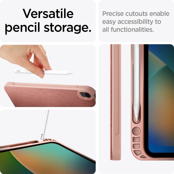 Spigen Urban Fit Klapphülle für das iPad 11 (2025) 11 Zoll / iPad 10 (2022) 10.9 Zoll - Rosegold