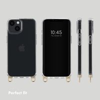 Selencia Backcover mit abnehmbaren Haken Apple iPhone 13 - Transparent