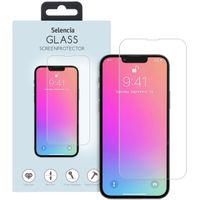 Selencia Displayschutz aus gehärtetem Glas iPhone 13 / 13 Pro / 14 / SE 4