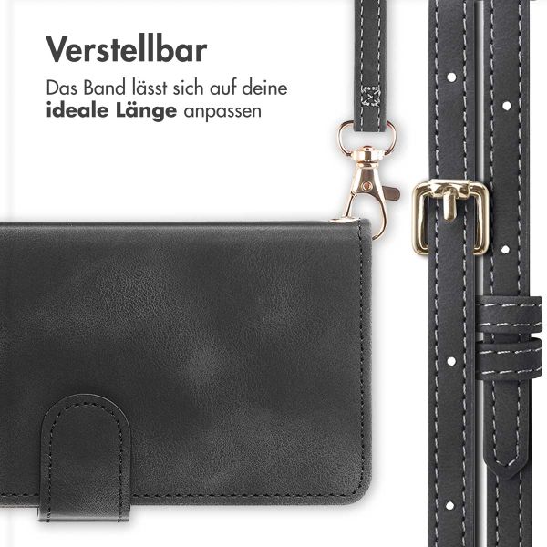 imoshion Klapphülle mit Kordel Samsung Galaxy A55 - Schwarz