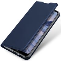 Dux Ducis Slim TPU Klapphülle für das Nokia 2.4 - Dunkelblau