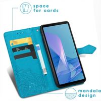 imoshion Mandala Klapphülle Sony Xperia 10 III - Hellblau