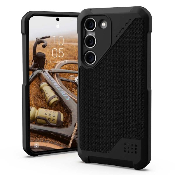 UAG Back Cover Metropolis LT für das Samsung Galaxy S23 - Kevlar Black