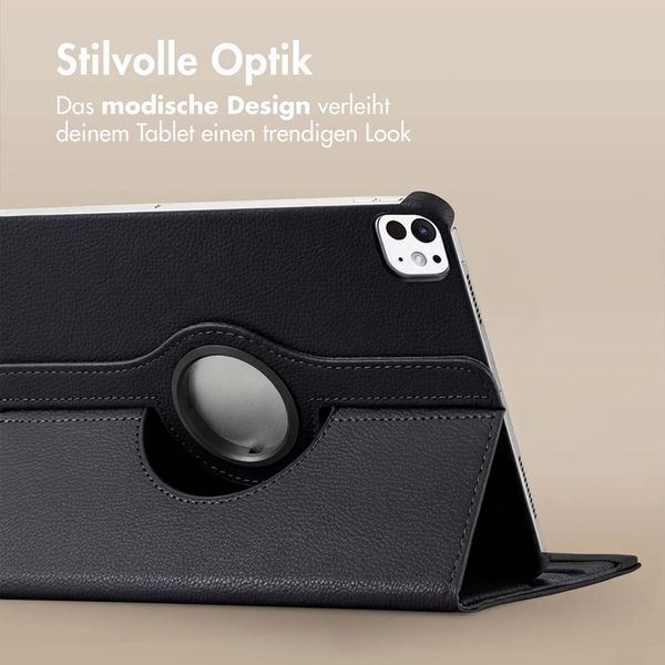 imoshion 360° drehbare Klapphülle Apple iPad Pro 13 (2025) M5 / (2024) M4 - Schwarz