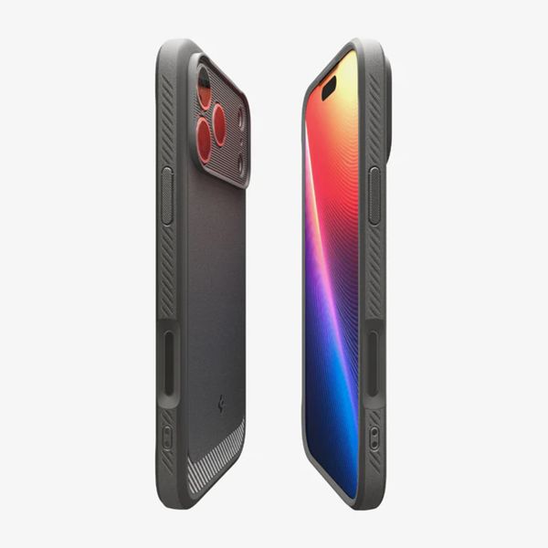 Spigen Rugged Armor Backcover MagSafe Apple iPhone 17 Pro - Grey