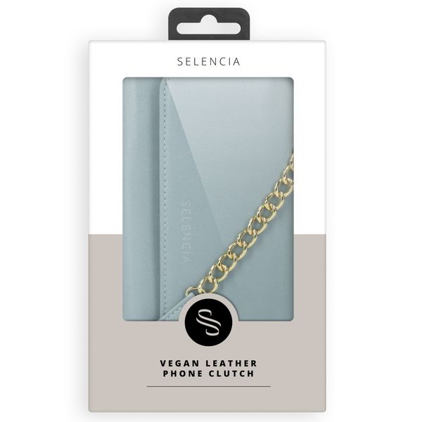 Selencia Clutch Klapphülle aus Leder mit herausnehmbarem Case iPhone 12 (Pro)