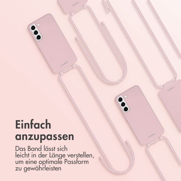 imoshion Color Backcover mit abtrennbarem Band für das Samsung Galaxy S22 - Rosa