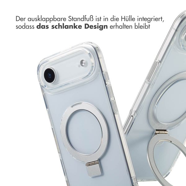 Accezz Ring Stand Backcover mit MagSafe Apple iPhone Air - Transparent