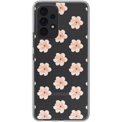 imoshion Design Hülle Samsung Galaxy A53 - Floral Peach