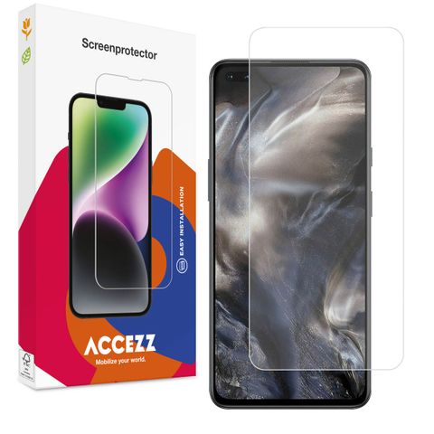 Accezz Screen Protector aus gehärtetem Glas OnePlus Nord