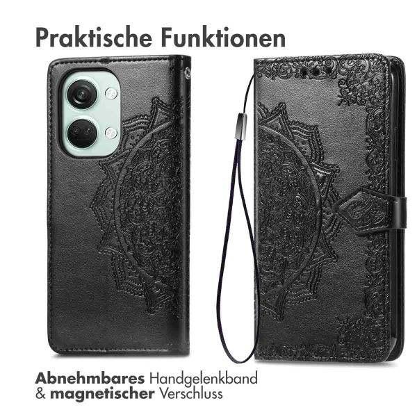 imoshion Mandala Klapphülle OnePlus Nord 3 - Schwarz