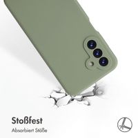 Accezz Liquid Silikoncase Samsung Galaxy A18 (4G) - Cooper Green