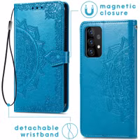 imoshion Mandala Klapphülle Samsung Galaxy A52(s) (5G/4G) - Türkis