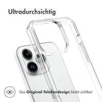 Accezz Xtreme Impact Backcover für das iPhone 15 Pro - Transparent