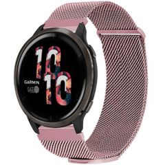 imoshion Magnetisches Milanaise Armband -   Universelle 22 mm Anschluss - Größe M - Rosa
