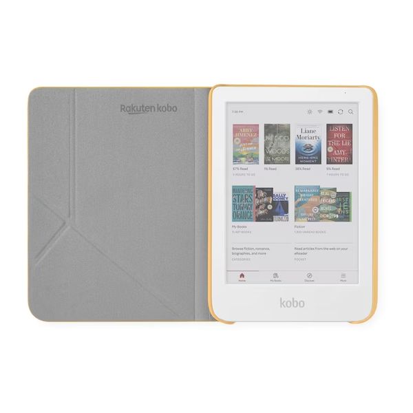 Kobo SleepCover Klapphülle Kobo Clara Colour / BW - Butter Yellow