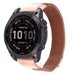 imoshion QuickFit® Milanese Armband -   Garmin 20 mm Anschluss - Größe L/XL - Rose Gold
