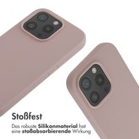 imoshion SilikonHülle mit Band Apple iPhone 16 Pro - Sand Pink