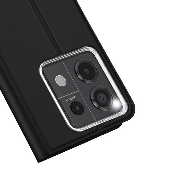 Dux Ducis Slim TPU Klapphülle für das Xiaomi Redmi Note 13 Pro (5G) / Poco X6 - Schwarz