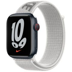 Apple Nike Sport Loop Armband für das  Apple Watch Series 1 t/m 11 / SE / Ultra (44/45/46/49 mm) - White