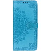 Mandala Klapphülle Blau Samsung Galaxy S10 Plus