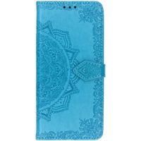 Mandala Klapphülle Blau Samsung Galaxy S10 Plus