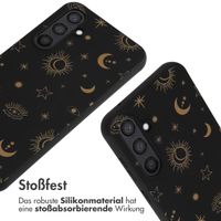 imoshion Silikonhülle design mit Band für das Samsung Galaxy S23 FE - Sky Black