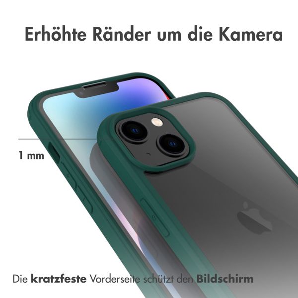 Accezz 360° Rundumschutzhülle für das iPhone 14 Plus - Grün