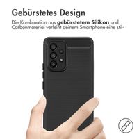 imoshion Brushed Back Cover für das Samsung Galaxy A53 - Schwarz