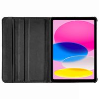 Gestalte deine eigene 360° drehbare Klapphülle Apple iPad 11 (2025) 11 Zoll A16 / iPad 10 (2022) 10.9 Zoll - Schwarz