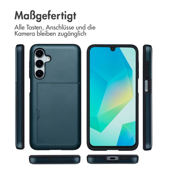 imoshion Backcover mit Kartenfach Samsung Galaxy A16 - Dunkelblau