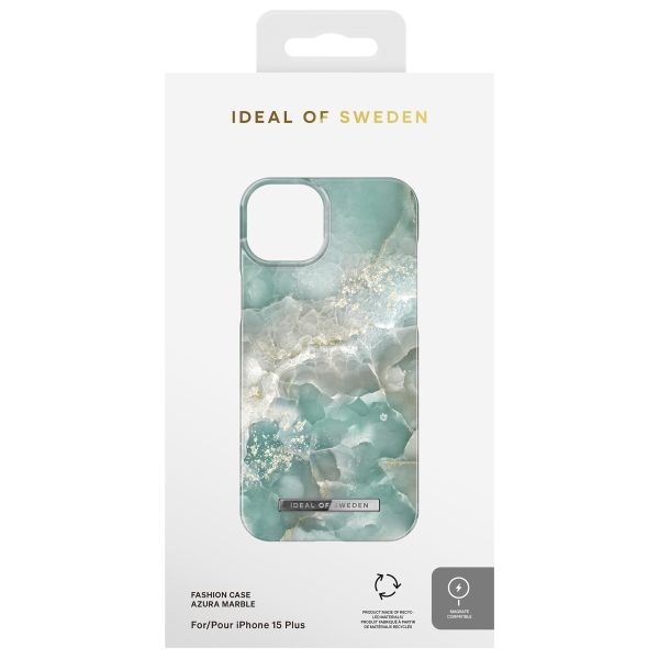 iDeal of Sweden Fashion Back Case für das iPhone 15 Plus - Azura Marble