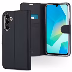Accezz Wallet TPU Klapphülle Samsung Galaxy A16 - Schwarz