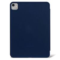 Decoded Textured Sillicon Slim Cover für das iPad Pro 13 (2024) M4 - Navy Peony