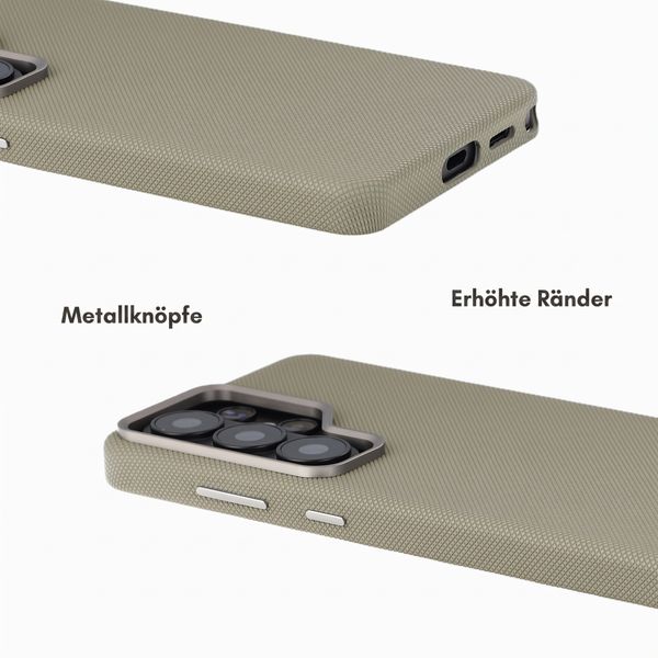 Accezz Mesh Backcover mit MagSafe Samsung Galaxy S26 Ultra - Dunkelgrau