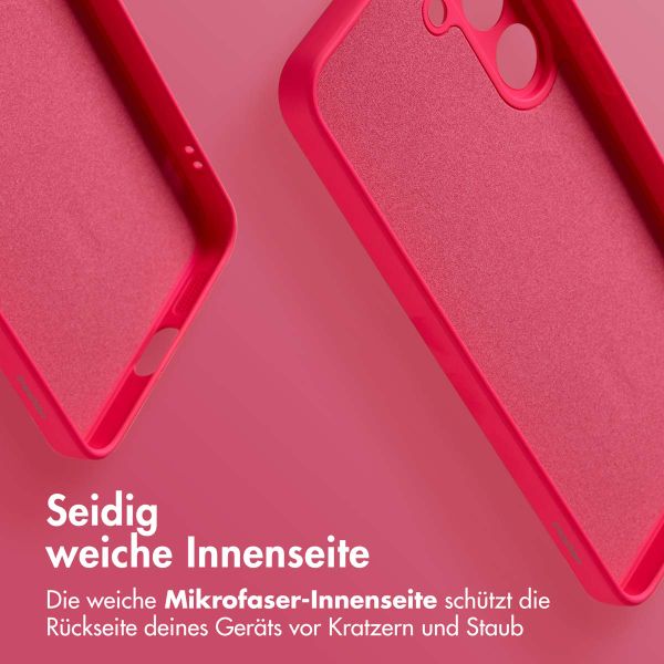imoshion Color Back Cover mit MagSafe Samsung Galaxy S25 Plus - Neon Pink