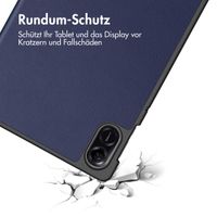 imoshion Trifold Klapphülle für das Honor Pad X9 - Dunkelblau