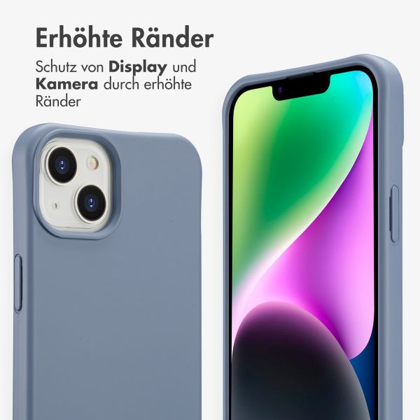 imoshion Color Backcover mit abnehmbarem Handykette und MagSafe Apple iPhone 14 - Ash Blue