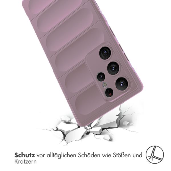 imoshion EasyGrip Back Cover für das Samsung Galaxy S23 Ultra - Violett