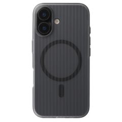 Accezz Lite Backcover mit MagSafe | Fluted | Apple iPhone 16 - Smokey Matte