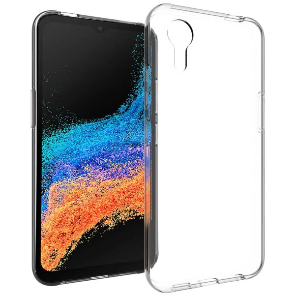 Accezz TPU Clear Cover für das Samsung Galaxy Xcover 7 - Transparent