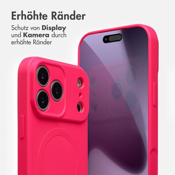 imoshion Color Back Cover mit MagSafe Apple iPhone 17 Pro Max - Neon Pink