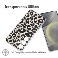 imoshion Design Hülle Samsung Galaxy S25 - Leopard Transparent