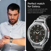 Spigen Chrono Shield für die Samsung Galaxy Watch 4 Classic - 46 mm - Silber