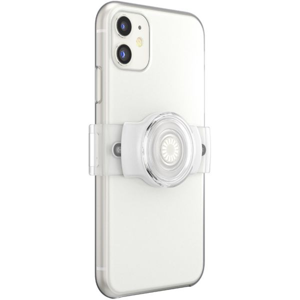 PopSockets PopGrip - Abnehmbar - Slide Stretch Clear On White