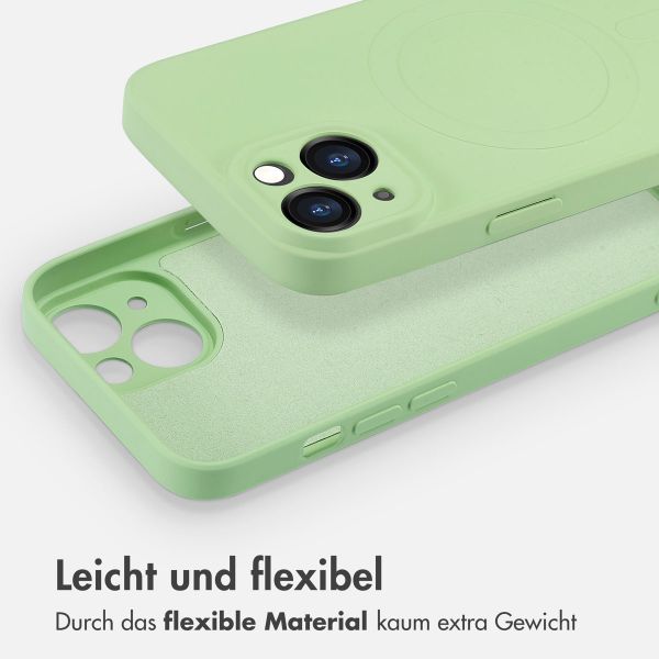imoshion Color Back Cover mit MagSafe Apple iPhone 14 - Grün