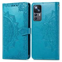 imoshion Mandala Klapphülle Xiaomi 12T (Pro) - Türkis