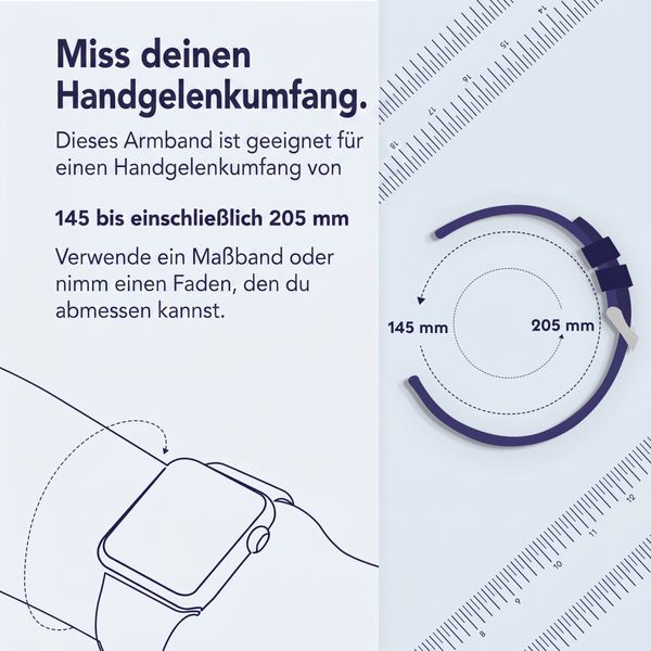 Selencia Edelstahl Gliederarmband für Apple Watch | 44/45/46/49 mm - Gold